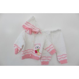 Knitted Cardigan Set
